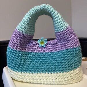 Handmade ❤️ Crochet Knit Women's Bag Purse